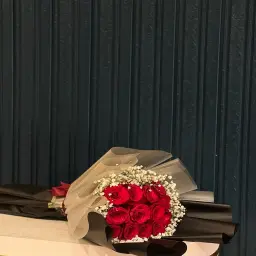 باقة ورد جوري أحمر